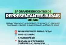 SAAB formula convite para 2o. Grande Encontro dos Representantes Rurais de. S.A.Jesus
