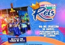 Desfile do Terno de Reis, dia 06, às 18h, percorrendo principais ruas de MUNIZ FERREIRA