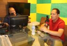 Prefeito de Muniz Ferreira, Prof. Gileno, visita a Rádio Jornal Brasil Web e diz” O nosso povo está mais feliz”