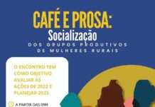 Com café e prosa, SAAB reúne grupos produtivos de mulheres, nessa 5a. feira, em S.A.JESUS