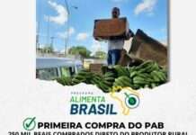 Prefeitura entrega 250 mil reais em produtos da agricultura familiar, nessa 3a, em S. A. deJesus