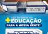 Prefeitura entrega à população praça revitalizada e escola, nessa 6a. feira, 10, em Salinas da Margarida