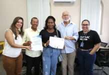 Prefeito de Santo Antônio de Jesus, Genival Deolino, participou da cerimônia de entrega de certificados