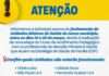 Secretaria de Saúde (SMS) informa aos munícipes acerca de fechamento de Unidades Básicas de Saúde (UBS) para treinamento