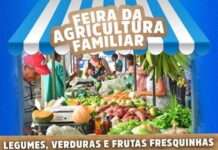 Feira de agricultura familiar será realizada na Praça 30 de Julho, em Muniz Ferreira