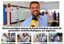 LÉO DE NECO, prefeito de Gandu, diz o que tem feito pela educação, saúde e estradas vicinais, nesse receptivo município