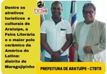 Professor Tony, prefeito de Aratuípe, renova adesão à Câmara de Turismo Baía de Todos os Santos