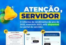 Informe de Rendimentos para Imposto de Renda 2023 já disponível no Portal do Servidor: SALINAS DA MARGARIDA