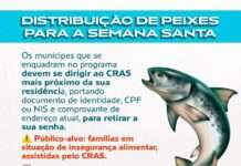 Prefeitura de Santo Antônio de Jesus deu início à distribuição das senhas para recebimento dos peixes
