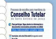 SAJ: Prefeitura abre inscrições para processo seletivo de escolha para os membros do Conselho Tutelar