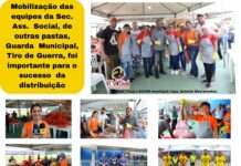 Prefeitura de Santo Antônio de Jesus distribuiu 20 toneladas de peixe para a população