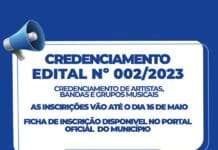 MUNIZ FERREIRA: Abertas inscrições para o credenciamento do São João. Prazo até 16 de maio