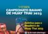 Prefeitura de Santo Antônio de Jesus apoiará a realização da 1ª Etapa do Campeonato Baiano de Muay Thai