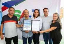 Prefeitura de Santo Antônio de Jesus realizou assinatura de ordem de serviço para instalação de nova iluminação no estádio José Trindade Lobo