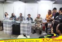 Prefeitura, polícias militar e civil, em coletiva de imprensa, avaliaram performance positiva do São João de S.A.JESUS