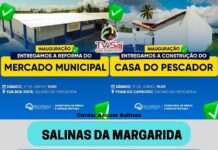 Prefeitura entrega, nesse sábado, 16, Mercado Municipal (revitalizado) e Casa do Pescador (Praia do Camboruí), em Salinas