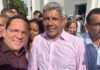 Prefeito Gileno, de Muniz Ferreira, prestigiou visita do governador e ministros à Feira de Santana