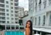 Key Alves esbanja beleza no Copacabana Palace
