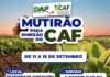 Acesso ao Desenvolvimento Agrícola: Emissão do CAF na Secretaria de Agricultura de 11 a 15 de setembro