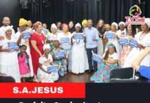 Prefeito Genival entregou certificados às baianas e baianos do acarajé, nessa 2a. feira, em S.A.JESUS