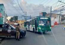 Número de assaltos a ônibus em Salvador cai 18% no mês de julho