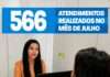 SAJ: Superintendência de Atendimento Municipal (SAM) realizou 566 atendimentos no mês de julho