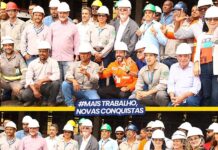Prefeito Wilson Pedreira mira geração de empregos com a reativação do Estaleiro Enseada do Paraguaçu