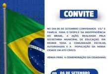 Desfile da Independência ocorrerá nesta quarta-feira (06) em Muniz Ferreira