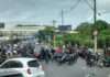 Em protesto, motociclistas por aplicativo cobram regularização da função