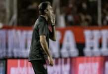 Condé lamenta atuação “abaixo” do Vitória, mas valoriza empate: “Seguramos um adversário direto”
