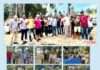 Nego, da Comercial Coroa, pré-candidato a prefeito de Vera Cruz, representado pelo irmão Marquinhos, na assinatura de doação do terreno para construção da nova sede do 23o. BPM na Ilha de Itaparica