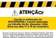 Prefeitura de Santo Antônio de Jesus informa sobre alteração no trânsito devido realização do MOTOFESTSAJ