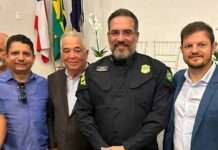 Prefeito Wilson Pedreira, de Salinas da Margarida, prestigiou lançamento da 12a. edição da operação de final de ano da PRF