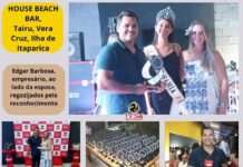 HOUSE BEACK BAR recebe Prêmio Qualidade 2023. Conquista premia qualidade de serviços e presteza no atendimento