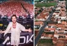 Prefeito de Galvão Peixoto (4,702 habitantes) faz farra com dinheiro público em show de Alok (R$450.000) para público de 20.000