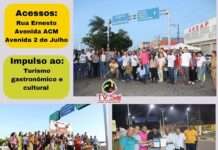 Prefeito Genival Deolino assinou Ordem de Serviço para construção de 03 portais em S.A. de Jesus