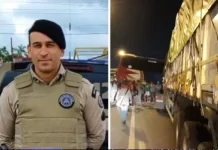 Policial militar morre em grave acidente na BR-116