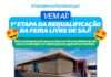 SAJ: Prefeitura realizará assinatura da ordem de serviço para a construção do Galpão de Confecções na Feira Livre