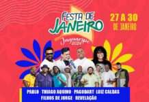 Recheada programação na Festa de Janeiro, em Jaguaripe