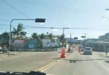 Agentes do DEMUT e da 3a. Cia. de Polícia de Nazaré conduziram, com maestria, trânsito na sinaleira, nesse período de carnaval