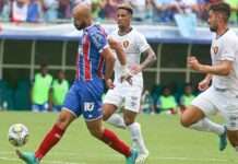 Com gol nos acréscimos, Bahia vence o Sport na estreia pela Copa do Nordeste