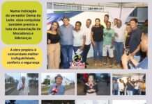 Prefeito Genival procedeu entrega da obra de calçamento na comunidade da Sapucaia, em S.A.de Jesus