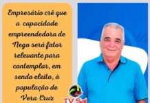 Wilson Pedreira defende pré-candidatura do seu filho, empresário Nego, e refuta insinuações infundadas com relação à Comercial Coroa