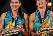 Bárbara e Carol são campeãs da etapa de Doha e se aproximam de Paris Bárbara e Carol são campeãs da etapa de Doha e se aproximam de Paris