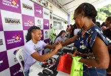 Com 100% das vagas preenchidas, Feira Março de Todas as Mulheres vai ofertar 23 mil atendimentos em Salvador Logo