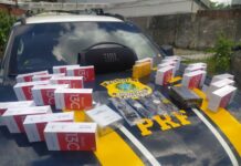 Eletrônicos e perfumes sem nota fiscal são apreendidos pela PRF em Igarassu — Polícia Rodoviária Federal WhatsApp Image 2024-03-27 at 10.50.34.jpeg