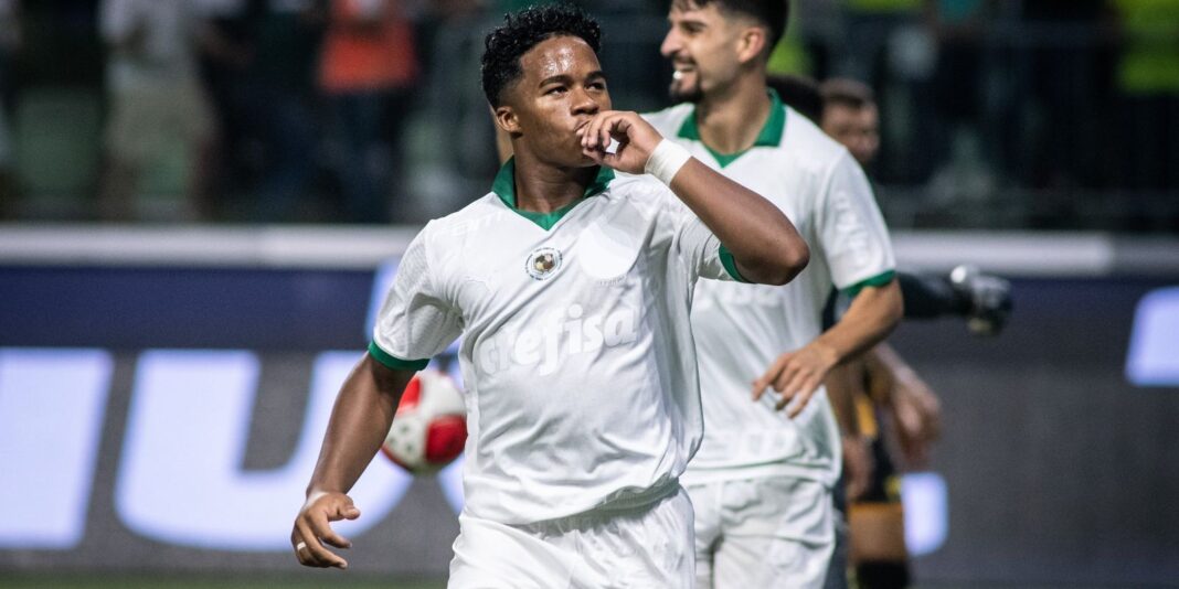 Endrick coloca Palmeiras na final do Campeonato Paulista Endrick coloca Palmeiras na final do Campeonato Paulista