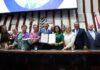 Governador entrega à Alba projeto de lei que institui o programa Bahia Pela Paz Logo