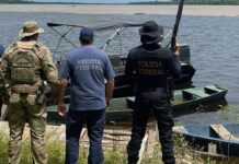 Operação Sanctus Terminus da PF combate crimes transnacionais Operação Sanctus Terminus da PF combate crimes transnacionais