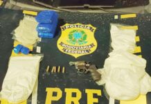 PRF apreende cocaína, arma e material para refino da droga em Petrolina — Polícia Rodoviária Federal PRF apreende cocaína, arma e material para refino da droga em Petrolina